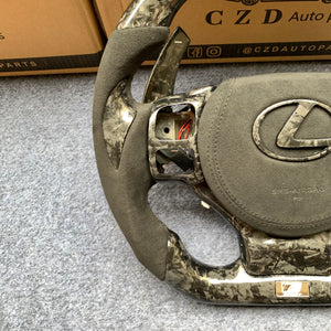 Lexus NX 200T 2014 2015 2016 2017 2018 2019 2020 carbon fiber steering wheel from czd auto parts