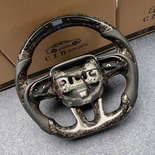 Load image into Gallery viewer, CZD 2015-2023 Dodge Challenger carbon fiber steering wheel