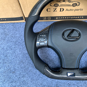 Lexus F sport 2006 2007 2008 2009 2010 2011 2012 2013 carbon fiber steering wheel from czd auto parts