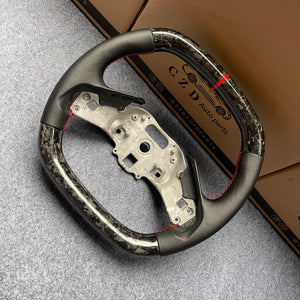 2020 Chevrolet Corvette C8  carbon fiber steering wheel from CZD with smooth