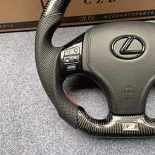 Load image into Gallery viewer, Lexus IS300 2006 2007 2008 2009 2010 2011 2012 2013 carbon fiber steering wheel from czd auto parts