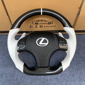 Lexus IS300 2006 2007 2008 2009 2010 2011 2012 2013carbon fiber steering wheel from czd auto parts