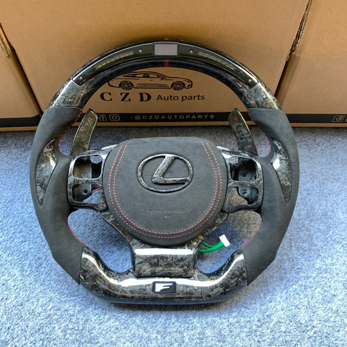 Lexus CT200H 2014 2015 2016 2017 2018 carbon fiber steering wheel from czd auto parts