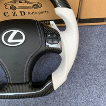 Load image into Gallery viewer, Lexus IS300 2006 2007 2008 2009 2010 2011 2012 2013 carbon fiber steering wheel from czd auto parts