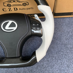 Lexus IS300 2006 2007 2008 2009 2010 2011 2012 2013 carbon fiber steering wheel from czd auto parts