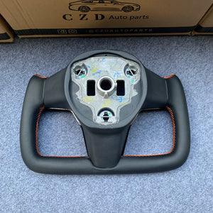 CZD Tesla Model 3 2017/2018/2019/2020 carbon fiber steering wheel