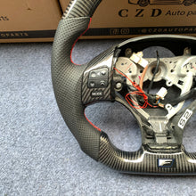 Load image into Gallery viewer, Lexus IS250 2006 2007 2008 2009 2010 2011 2012 2013 carbon fiber steering wheel with LED from czd auto parts