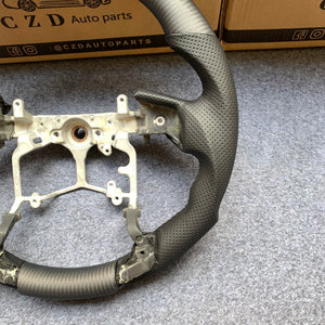 CZD Autoparts For Toyota Sequoia 2014-2020 carbon fiber steering wheel matte carbon fiber top&bottom