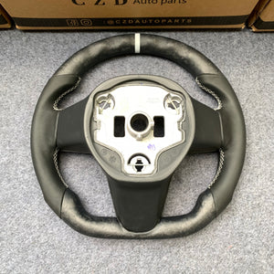 CZD Tesla Model 3 2017/2018/2019/2020 carbon fiber steering wheel wit forged