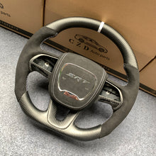 Load image into Gallery viewer, CZD 2015-2023 SRT carbon fiber steering wheel