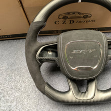 Load image into Gallery viewer, CZD 2015-2023 SRT carbon fiber steering wheel