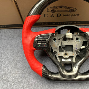 CZD autoparts for Kia K5 Optima 2016-2018 carbon fiber steering wheel