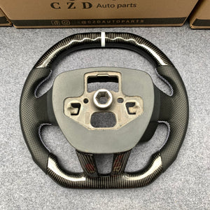 CZD Autoparts for Ford Focus mk3 2015-2018 carbon fiber steering wheel