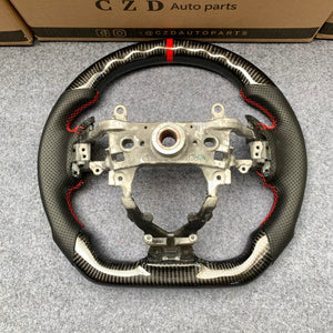 CZD Autoparts for Honda 9th gen Civic 2012-2015 carbon fiber steering wheel