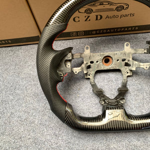 CZD Autoparts for Honda 9th gen Civic 2012-2015 carbon fiber steering wheel