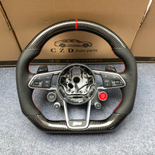 Load image into Gallery viewer, CZD Autoparts for Audi R8 2016+ carbon fiber steering wheel
