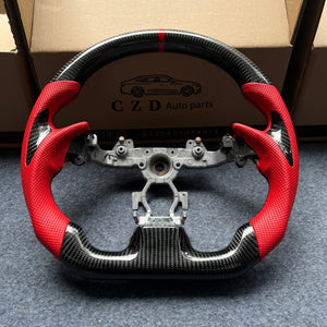 CZD Autoparts for Infiniti G25 G35 G37 G37X 2007-2015 carbon fiber steering wheel