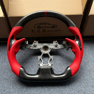 CZD Autoparts for Infiniti G25 G35 G37 G37X 2007-2015 carbon fiber steering wheel