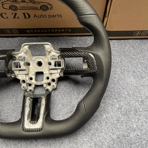 2018-2023 Ford Mustang carbon fiber steering wheel from czd auto parts