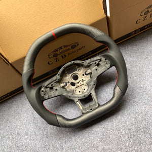 Volkswagen MK7 GTI 2015 2016 2017 2018 2019 carbon fiber steering wheel from czd auto parts