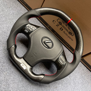 Lexus IS300 2006 2007 2008 2009 2010 2011 2012 2013 carbon fiber steering wheel from czd auto parts