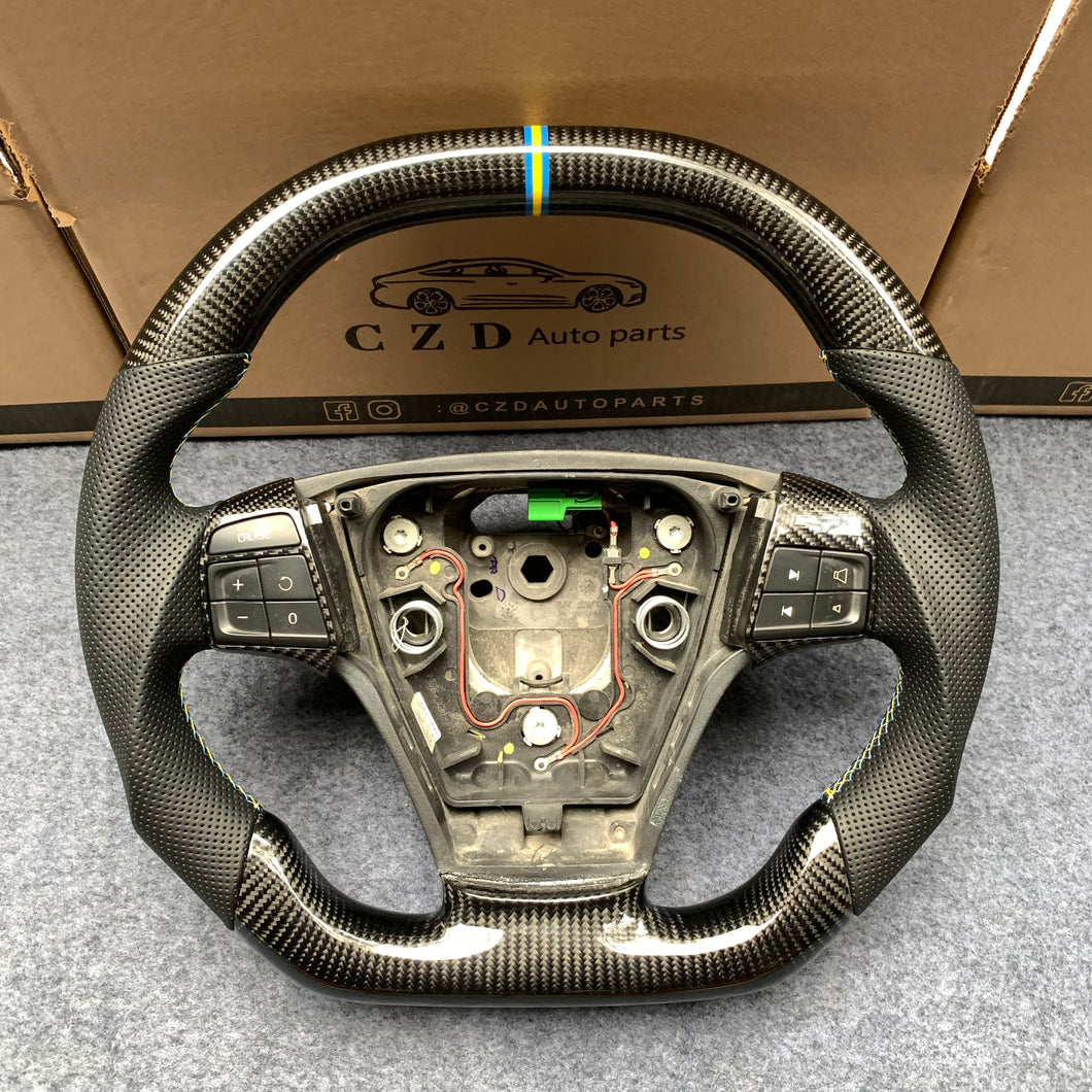 CZD Autoparts for Volvo s40 2008 carbon fiber steering wheel