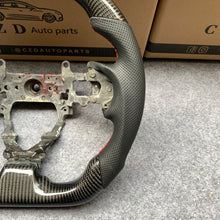 Load image into Gallery viewer, CZD auto parts For Honda FK2 Carbon Fiber Steering Wheel With Round Top And Flat Bottom