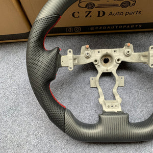 CZD autoparts for Nissan gtr  r35 2009-2016 carbon fiber steering wheel with matte black carbon fiber