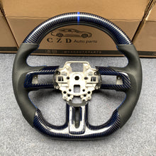 Load image into Gallery viewer, 2018-2023 Ford SHELBY GT350 carbon fiber steering wheel from czd auto parts