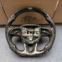 Load image into Gallery viewer, CZD 2015-2023 Dodge Challenger carbon fiber steering wheel