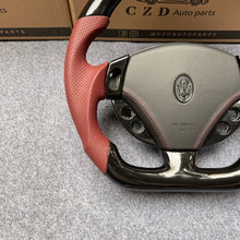 Load image into Gallery viewer, CZD auto parts For Maserati Gran Turismo carbon fiber steering wheel with piano black