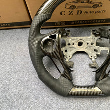 Load image into Gallery viewer, czd auto parts for Honda 9th gen Accord SPORT 4 DOOR SEDAN 2013-2017 carbon fiber steering wheel gloss carbon