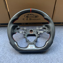 Load image into Gallery viewer, CZD Autoparts For Honda FK2 carbon fiber steering wheel SI badge bottom