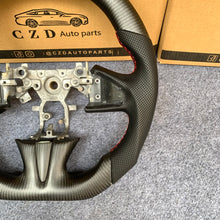 Load image into Gallery viewer, Infiniti Q50 2014 2015 2016 2017 carbon fiber steering wheel from czd auto parts