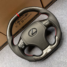 Load image into Gallery viewer, Lexus IS300 2006 2007 2008 2009 2010 2011 2012 2013 carbon fiber steering wheel from czd auto parts