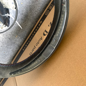CZD Autoparts for BMW M1 M2 M3 M4 X5M X6M carbon fiber steering wheel with black alcantara center trim