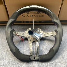 Load image into Gallery viewer, CZD Autoparts for BMW M1 M2 M3 M4 F80 F82 F83 carbon fiber steering wheel round top and flat bottom