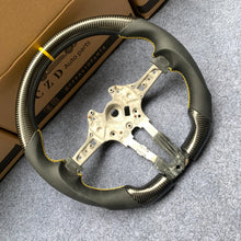 Load image into Gallery viewer, CZD Autoparts BMW M1 M2 M3 M4 X5M X6M carbon fiber steering wheel with yellow stitching