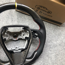 Load image into Gallery viewer, CZD Autoparts for Toyota Avalon 2018-2022 carbon fiber steering wheel round top and flat bottom