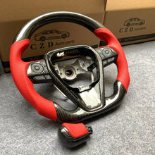 Load image into Gallery viewer, CZD For 8th Gen 2018/2019/2020/2021 Toyota Camry/SE/XSE/TRD carbon fiber steering wheel with perforated leather