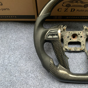 Honda 8th gen Accord 2008 2009 2010 2011 2012 carbon fiber steering wheel from czd auto parts