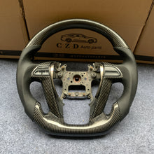 Load image into Gallery viewer, Honda 8th gen Accord 2008 2009 2010 2011 2012 carbon fiber steering wheel from czd auto parts