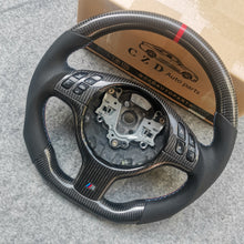 Load image into Gallery viewer, CZD Autoparts for BMW E46 M3 carbon fiber steering wheel