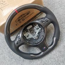 Load image into Gallery viewer, CZD Autoparts for BMW E46 M3 carbon fiber steering wheel