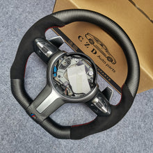 Load image into Gallery viewer, CZD Autoparts for BMW M1 M2 M3 M4 X5M X6M carbon fiber steering wheel matte black carbon fiber trim
