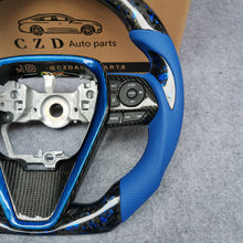 Load image into Gallery viewer, CZD For 8th Gen 2018/2019/2020/2021 Toyota Camry/SE/XSE/TRD carbon fiber steering wheel with perforated leather