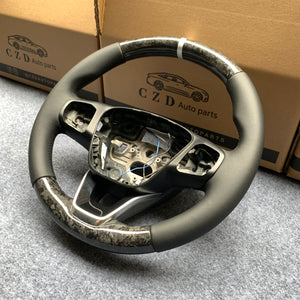 CZD Autoparts for Ford Focus mk4 2019 carbon fiber steering wheel mk4 rs mk4 st