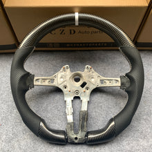 Load image into Gallery viewer, CZD Autoparts for BMW M1 M2 M3 M4 F80 F82 F83 carbon fiber steering wheel white stripe at top