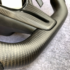 Infiniti Q50 2018-2019 carbon fiber steering wheel with paddless shifiers from czd auto parts