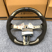 Load image into Gallery viewer, CZD Autoparts for BMW M1 M2 M3 M4 F80 F82 F83 carbon fiber steering wheel gloss black top and bottom